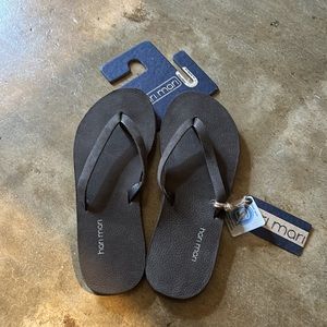 Hari Mari Meadows Flip Flops Espresso